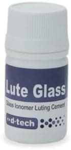 D-TECH LUTING GLASS 15G POWDER + 13G LIQUID/PACK OF 1 SET/D-TECH GLASS IONOMER LUTING CEMENT (4)