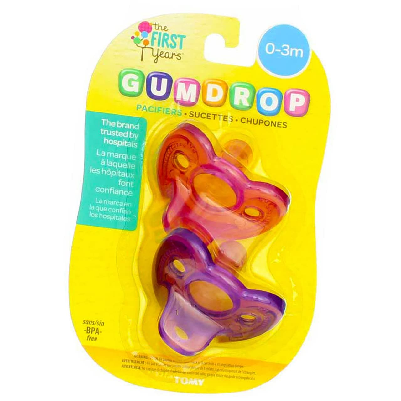 Gumdrop Newborn Pacifiers