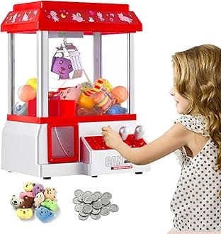 Claw Machine for Kids Toy Mini Arcade Machine Candy Grabber Prize Dispenser V...
