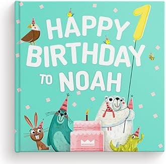 Personalized 1st Birthday Gift - Happy Birthday to You - Personalized Book for Kids (Hardcover)