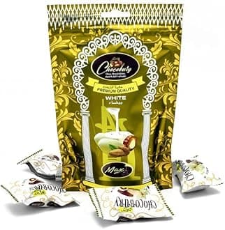 Max Chocolate Dates With Almond White 150Gm