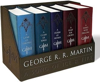 - A Game of Thrones / A Clash of Kings / A Storm of Swords / A Feast for Crows / A Dance with Dragons (Song of Ice and Fire Series) (A Song of Ice and Fire) Set of 5 books, Pack of 5